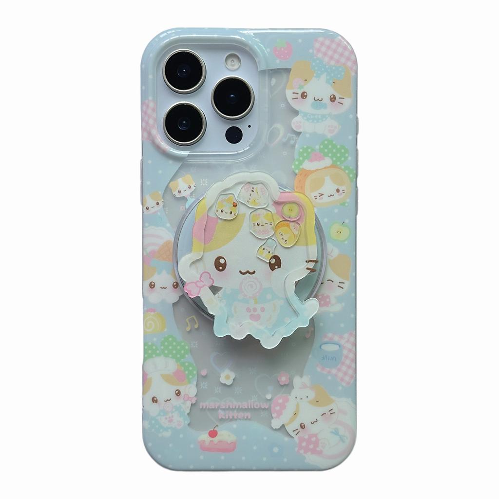 Новый противоударный чехол для телефона HelloKitty Роскошный Стильный INS Корейский Милый Для iPhone 16 15 14 13 Pro Max Прекрасный Противоударный Чехол Funda