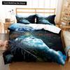 Altai Mountains King Queen Duvet Cover Natural Landscape Bedding Set Forest Lake Scenery Quilt Cover Polyester Comforter Cover
