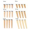 Desk Sofa Chair Tapered Feet Wooden Furniture Legs Furniture Accessories Nightstand Storage Box Leg