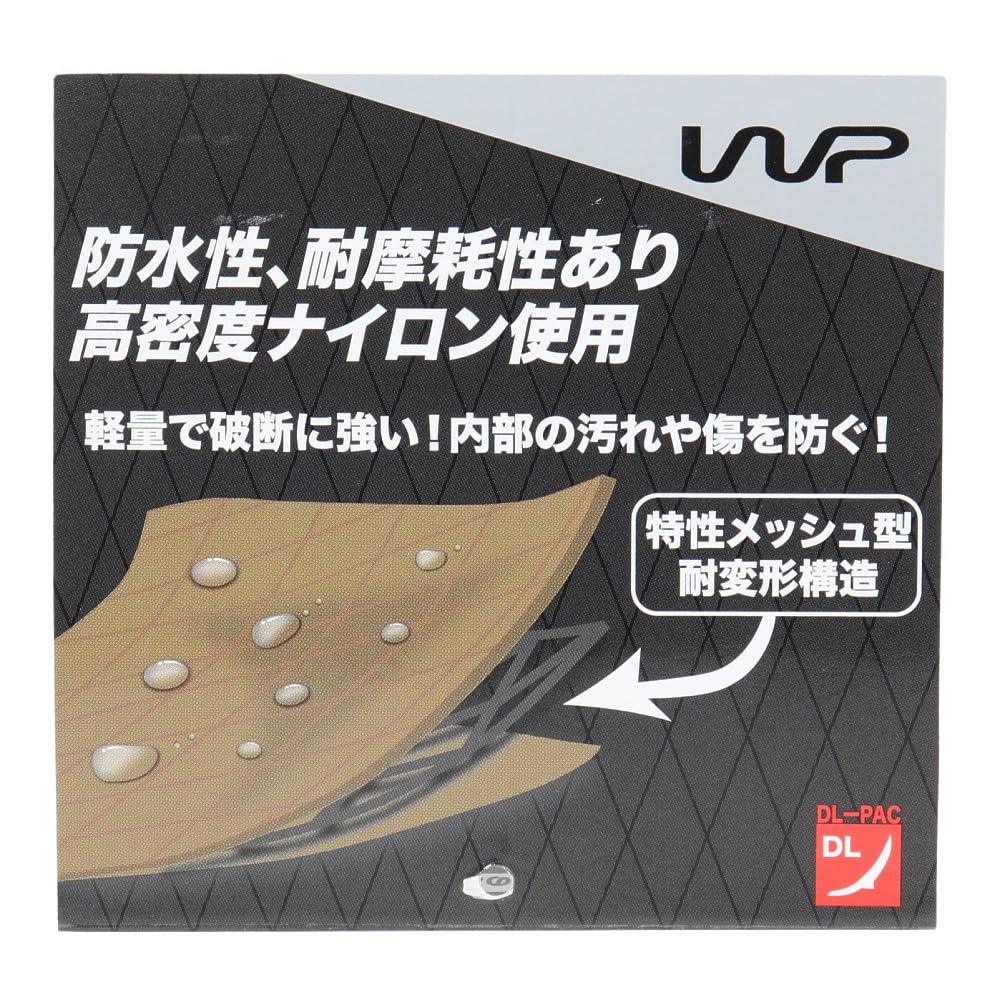 The Warp by Ennerre Bag WB3MGE54 BLK One-Shoulder (Black/FF/Men's)