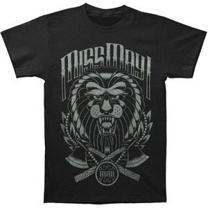 Men's Miss May I Lion T-shirt Small Black