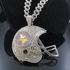 Футбольный Шлем Minnesota Vikings Подвеска-ожерелье из сплава
