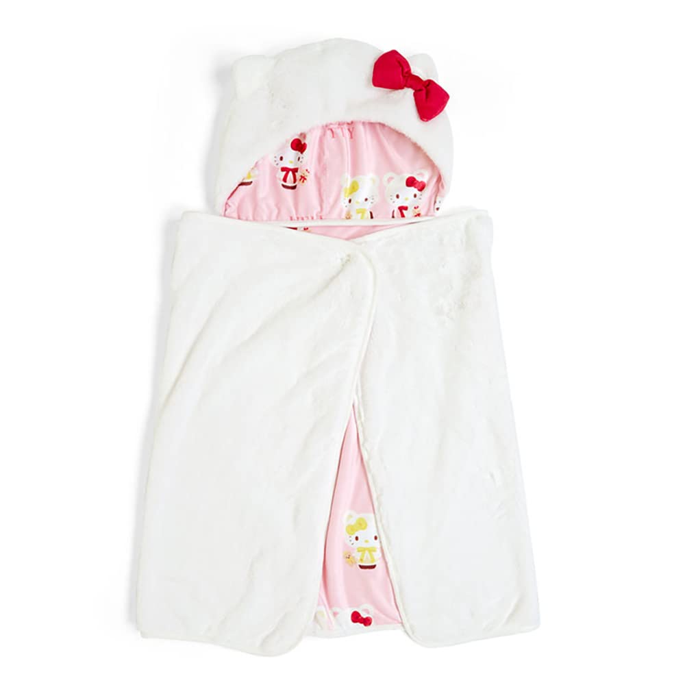 Sanrio Sanrio Hooded Blanket Hello Kitty Hello Kitty Hello Kitty Birthday Series 2022 Character 120 X 10 X 97cm 639095 SANRIO