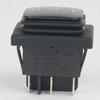 1 шт., 12 В, 12 А, для автомобиля, лодки, вкл.-выкл., SPST, 6-контактный кулисный тумблер, водонепроницаемый