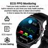 1.32 Inch ECG Men AI Smart Watch Health Smartwatch Ip68 Waterproof Wireless Charge Blood Oxygen Monitor for Android IOS Sport Fitness Smartwatch