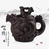 Teapot Dragon and Phoenix Tea Pot Big Capacity Purple Clay Tea Set Kettle Kung Fu Teapot