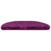 Step Mats 30 pcs 65 x 21 x 4 cm Purple Semi Round Large