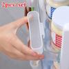 New 2pcs/set Refrigerator Storage Box Hidden Storage Holder Shelf Kitchen Accessories
