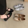 Fashion Bailamos 2024 Autumn Round Toe Women Flat Shoes New Brand Shallow Slip On Ladies Casual Mary Jane Shoes Soft Dress Ballrinase