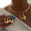 Fashion Jewelry Set Necklace Earrings For Women's Ladies