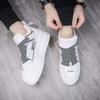 Повседневная обувь мужская на толстой подошве белая обувь мужская тренд уличный европейский маффин низ, национальный тренд фанат увеличивающая рост обувь в наличии