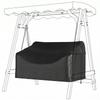 2-Seater Garden Swing Cover, Waterproof Protective Cover, Windproof and UV-Resistant, 420D Oxford Fabric