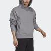 Adidas Originals Sweatshirts Men's Gray Hooded Moderate Regular (Unisex) Sweatshirts H11358
