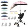 Universal Baby Sun / Rain Parasol Canopy Shade Umbrella for Buggy Pushchair Pram UPF50+