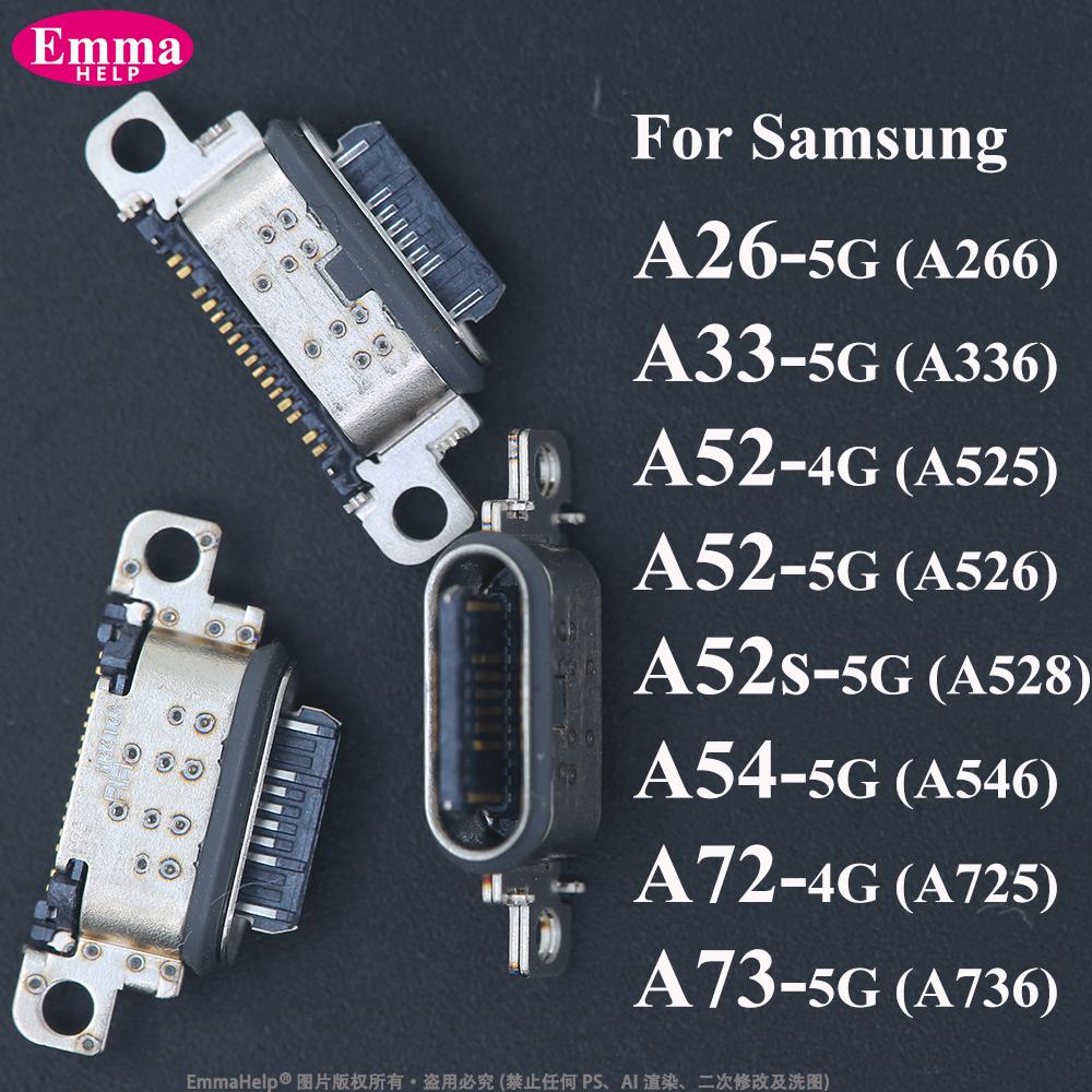 USB-разъем Зарядный порт Док-станция Штекер для Samsung Galaxy A52 A52s A72 A33 A54 A73 (A525 A528 A725 A336 A546 A736)