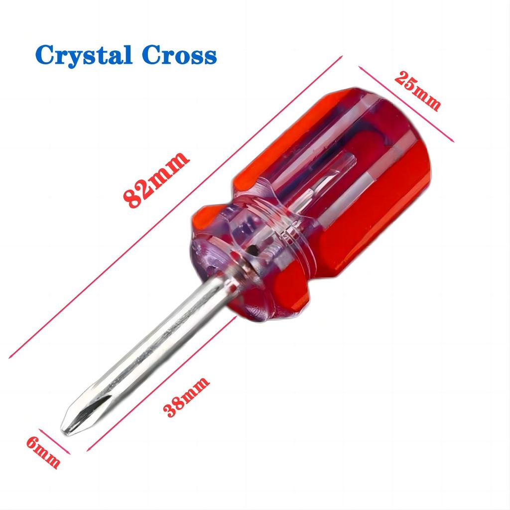 Набор отверток, набор мини-маленьких портативных отверток с головкой редиса, точные инструменты для ремонта автомобиля, ручные инструменты для ремонта с прозрачной ручкой