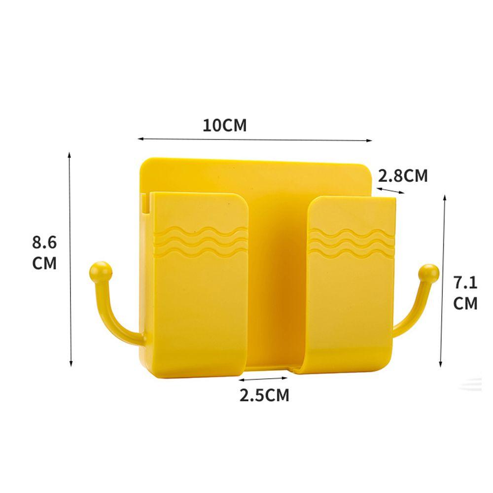 Настенный органайзер для телефона, ящик для хранения телеконтроллеров, крючки для кабелей, держатель для телефона, подставка для телефона