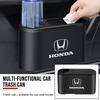 Hanging Car Trash Can Auto Emblem Garbage Box Accessories For Civic Accord Crider City XRV CRV HRV Inspire Fit Odyssey Envix