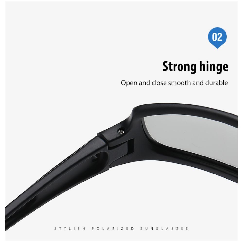 aoron Велосипедные спортивные солнцезащитные очки Поляризованные Легкие Разноцветные Фотохромные Мужские очки Очки для ночного видения