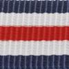 Bracelet montre - MY-MONTRE - Canterbury 20mm - Finitions doré rose - Multicolore (bleu/blanc/rouge) - Tissu