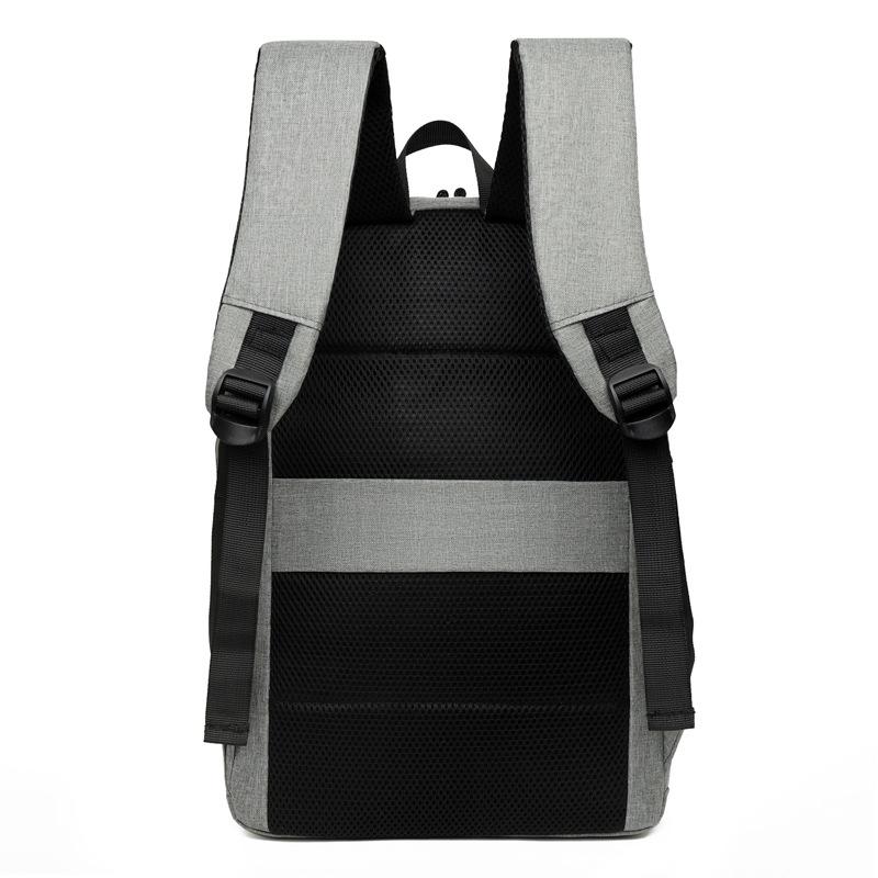 Новый унисекс однотонный водонепроницаемый и дышащий деловой модный повседневный универсальный рюкзак для повседневного использования
