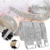 Self Adhesive Crystal Rhinestone Diamond Ribbon DIY Gem-Sticker Decoration