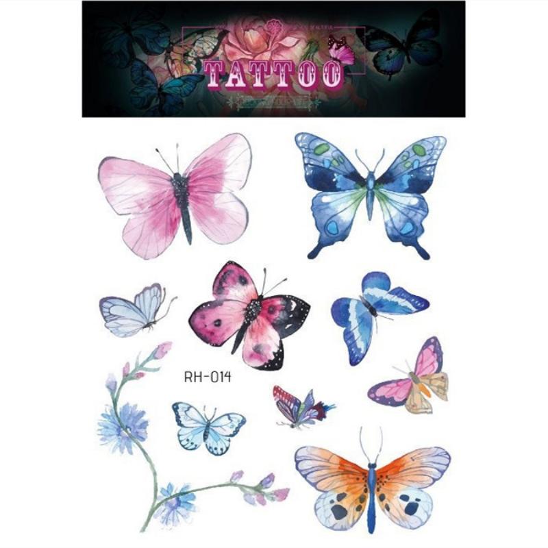 Татуировки с черной розой для женщин, большой размер, сексуальный дизайн с цветочным узором, водонепроницаемые поддельные татуировки для рук, боди-арт, рукав, наклейка для тела