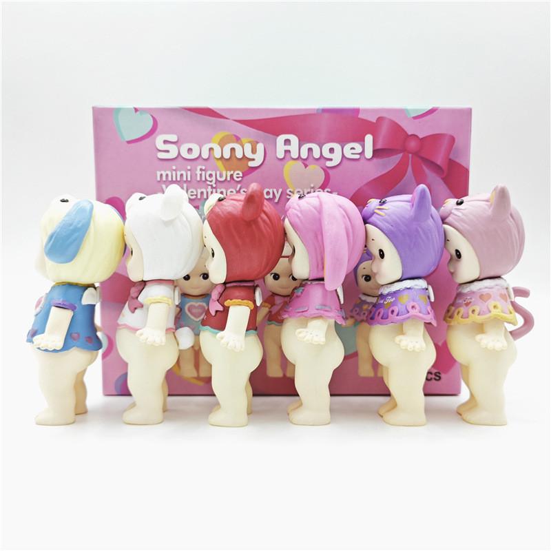 Adorable Angel Bear Blind Box Cute Valentine Series Collectible Model Toy Gift