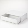 MUJI Контейнер для хранения мелких предметов из переработанного полипропилена, Белый, 37 см Ш x 26 см Г x 12 см, 84799655, Широкий, Средний, Серый, Прибл.. Ч,