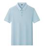 Solid Color T-Shirt Summer Women's and Men's Lapel Short Sleeve YG-258/256