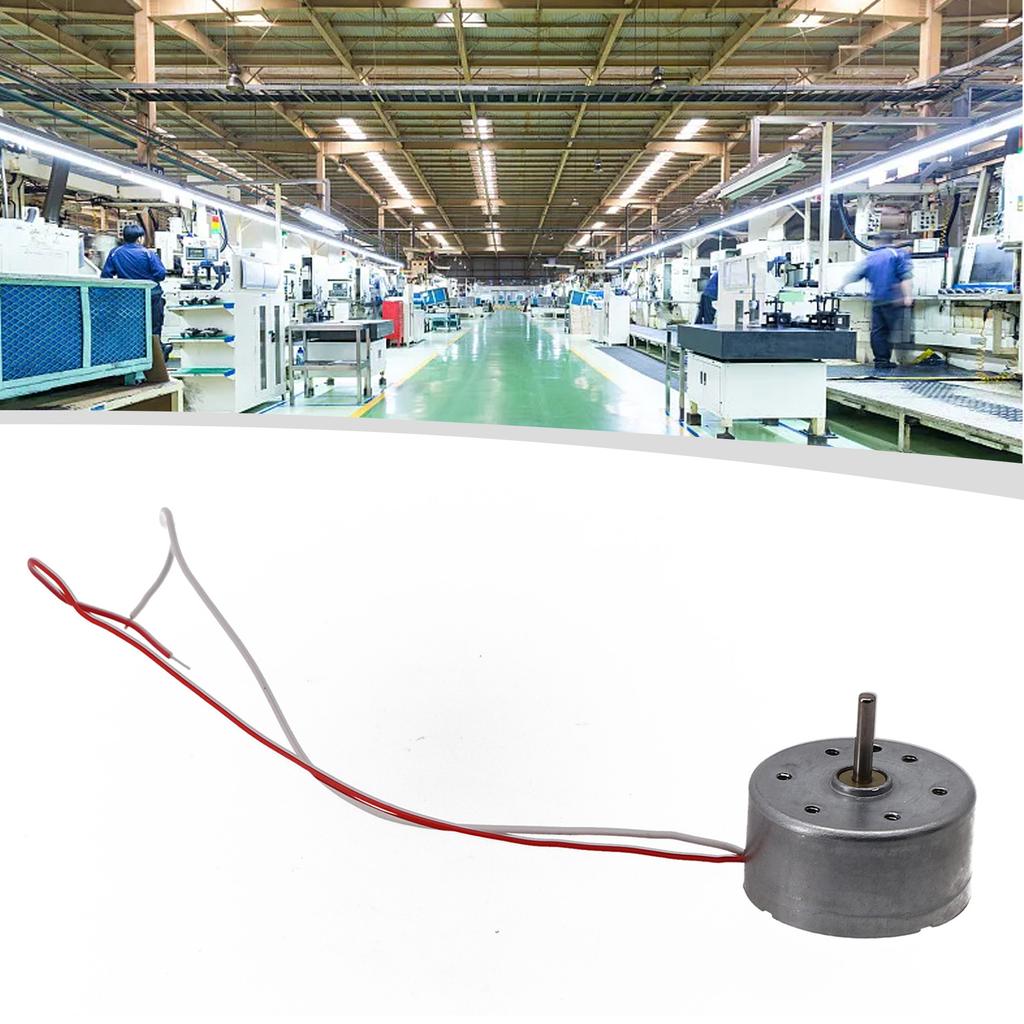 Electric Motor RF-300CA RC-300 1.5-6 V DC 10300RPM Mini 24mm Round Electric Motor 2mm Shaft For DIY Solar Product