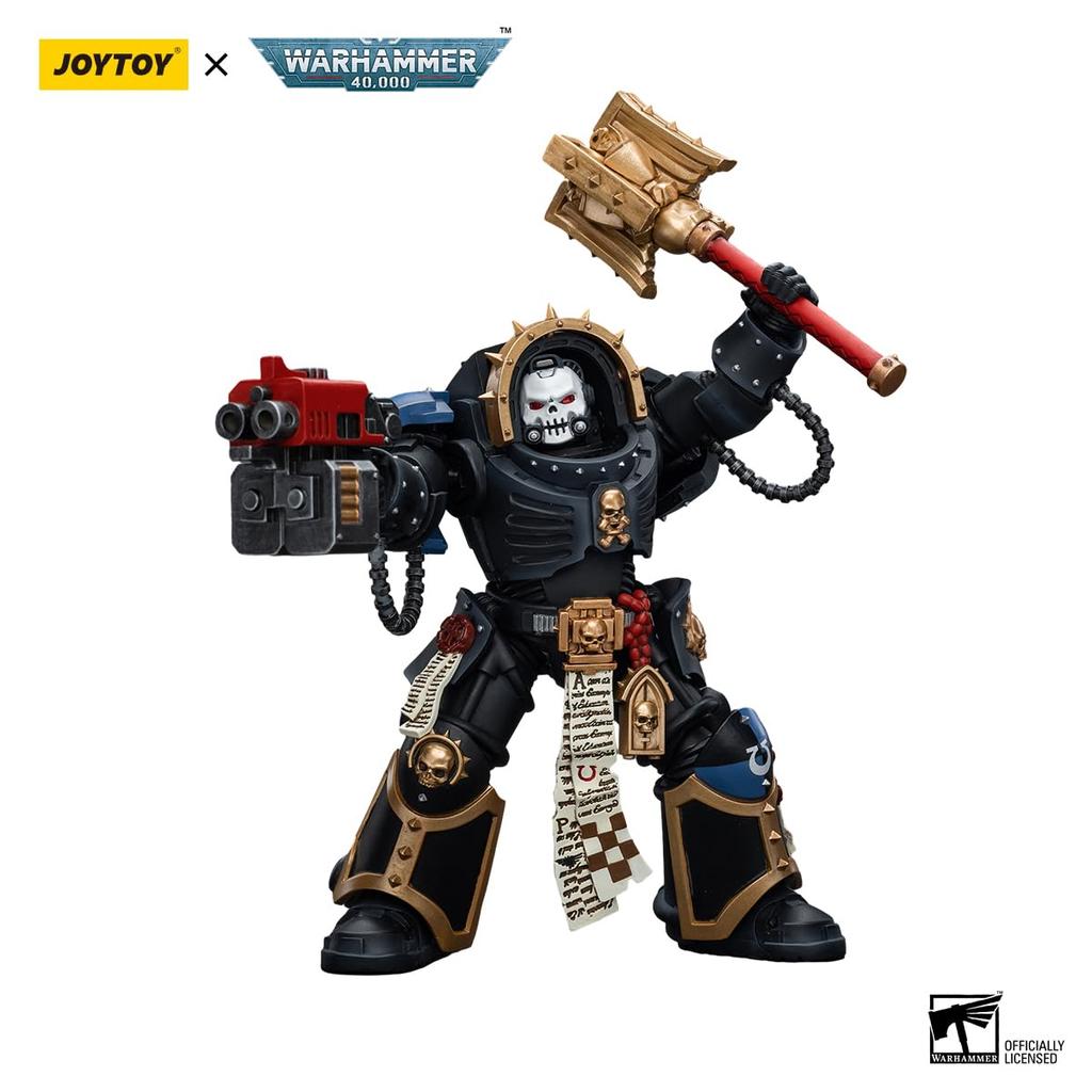 JoyToy Warhammer Ультрамарин Капеллан в Терминаторской броне масштабная фигурка 40k 118