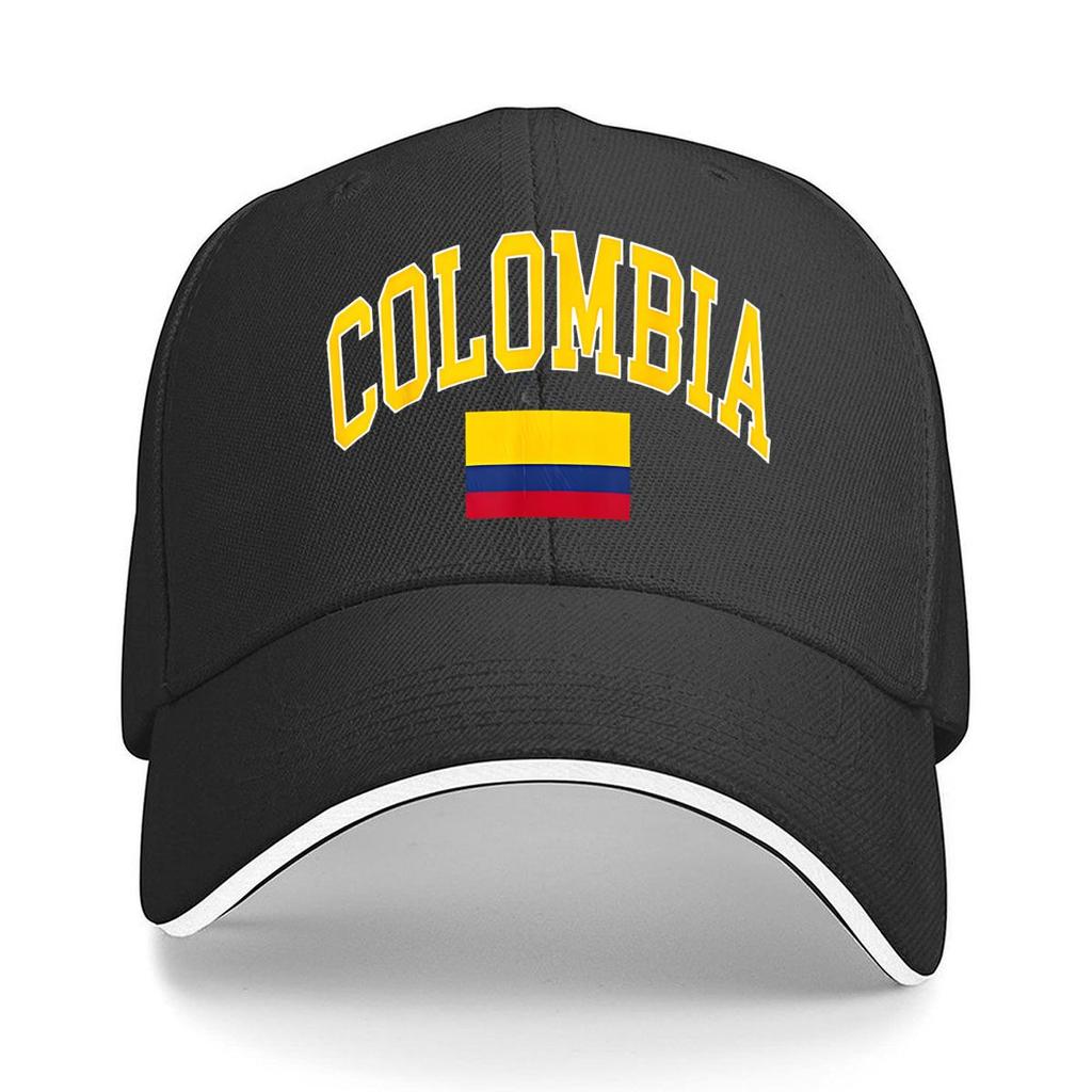 Colombia Flag Graphic Hip Hop hat Fashion Outdoor Sports Sandwich Baseball Cap