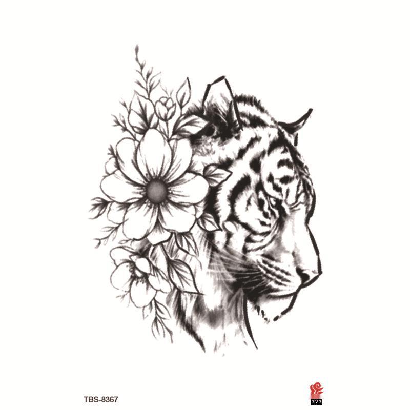 Набор маленьких водостойких тату-наклеек с тотемами и символами для предплечья