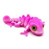 3D Printing Lizard Figures Multi-joint Movable Simulation Eyes for Home Accessories Kids Gift Living Room Decoration
