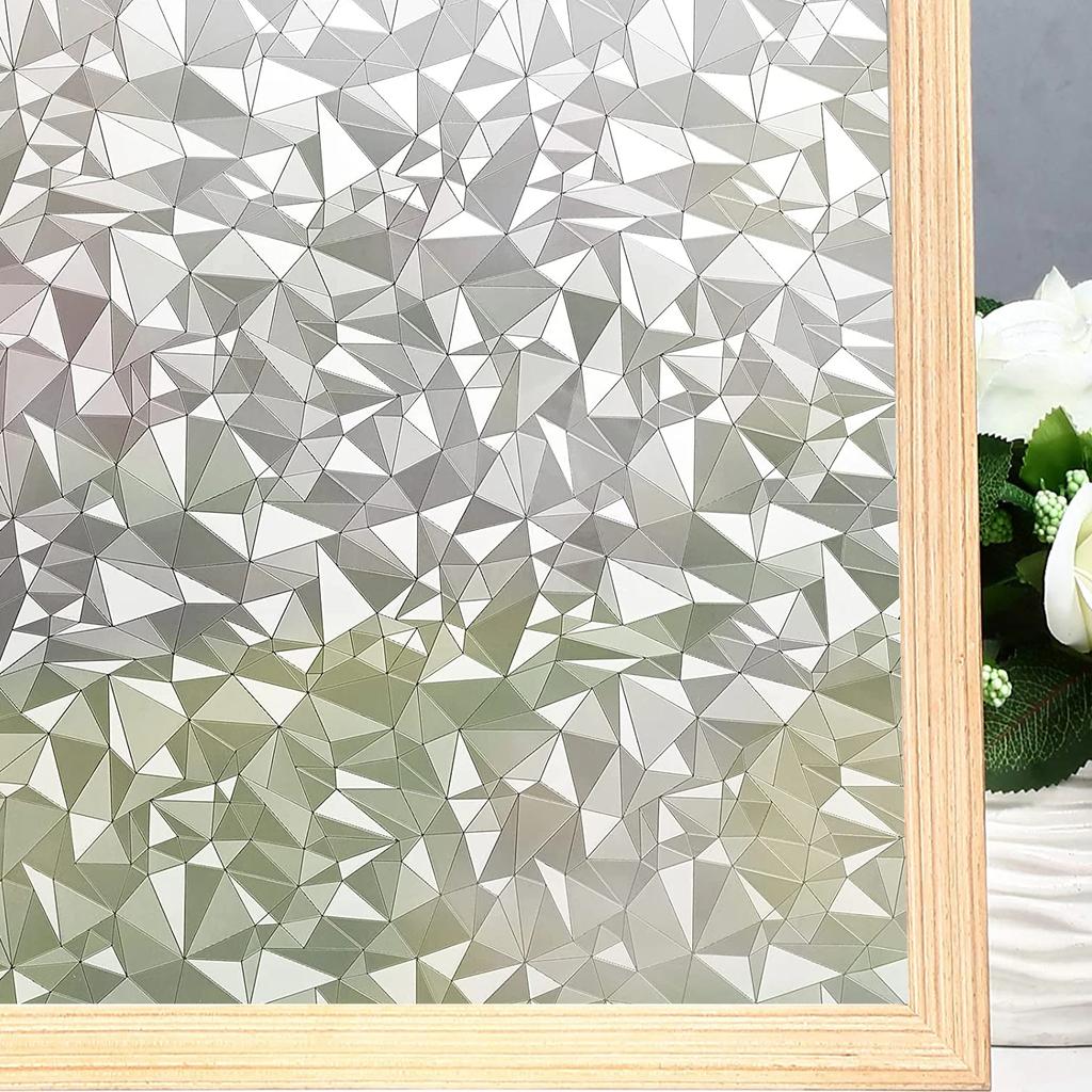 Матовая оконная пленка Mul-size Lattice, защитная пленка для окон, статическая клейкая виниловая непрозрачная наклейка на стекло, неклейкая, анти-УФ