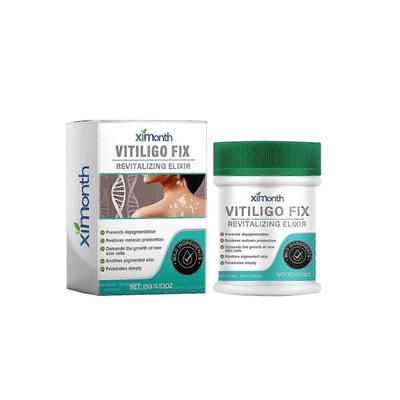 Vitiligo Fix Elixir - Восстанавливающий крем для выравнивания тона кожи и осветления пятен, 15 г!xx2