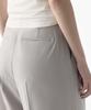 MUSINSA STANDARD WOMAN [Cooltandard] Women'S Semi-Balloon Hidden Banding Slacks [Light Gray]