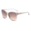 New Fashionable Sunglasses with Diamonds, Women's Glasses, Trendy Retro Big Face Slimming Sunglasses