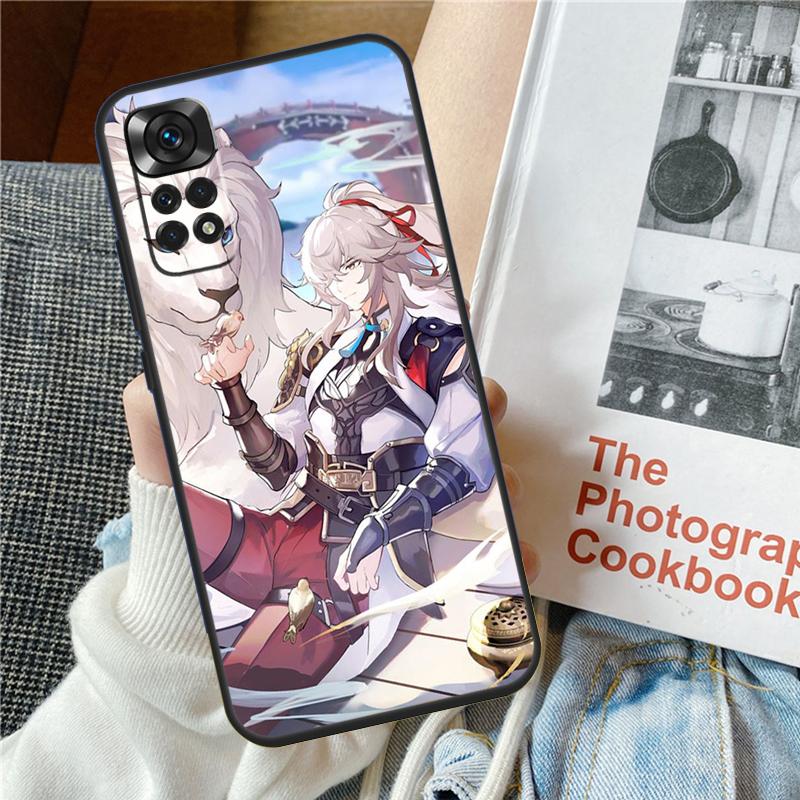 Чехол Jing Yuan Honkai Star Rail для Xiaomi Redmi Note 12 10 9 11 Pro 9S 10S 11S 12S Чехол для Redmi 12 9C 10C 12C 13C