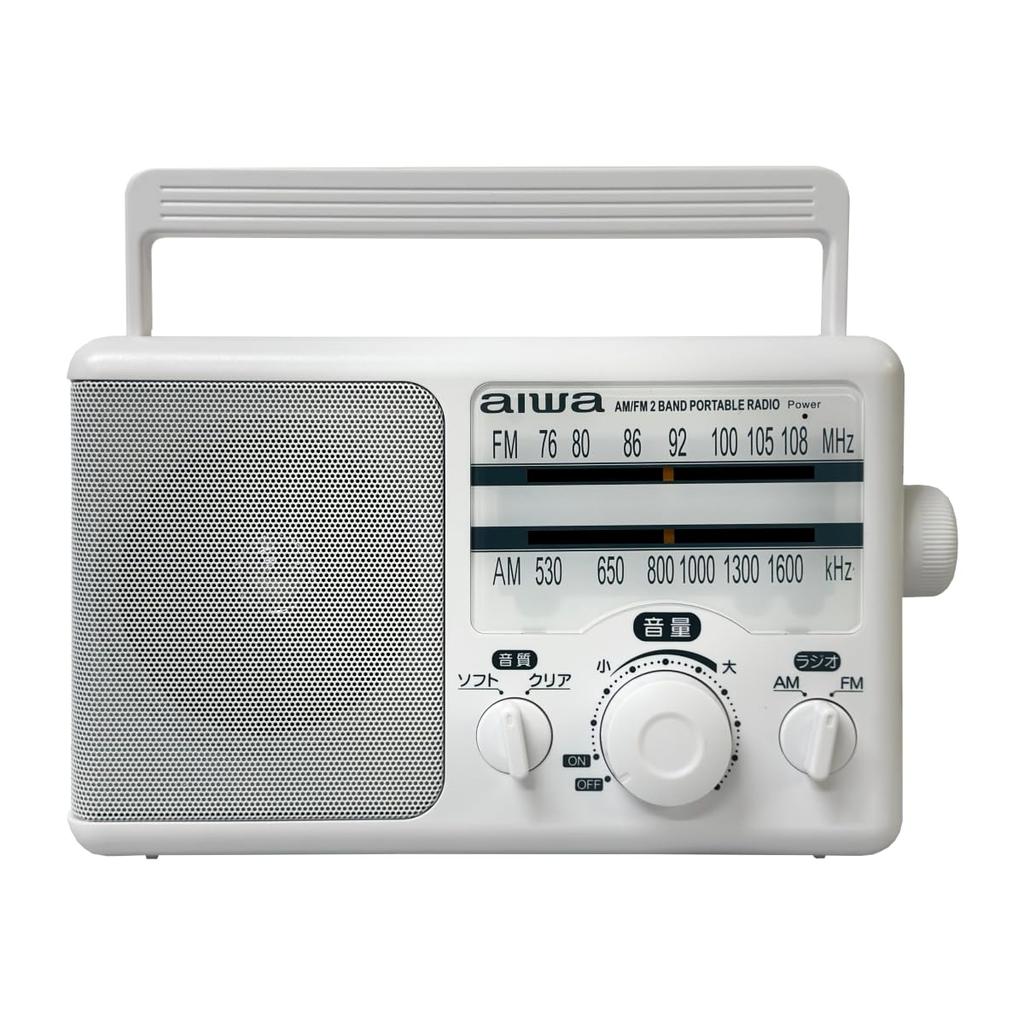 Aiwa Portable Home Radio Aiwa Audio PHR1 White -G (WH)