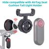 1 Set Bicycle Taillight Holder Compatible for AirTag Locator Mount Universal MTB Road Mountain Bicycle Saddle Rear Lamp Holder Bike Accessories