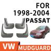 Car Front Rear Mud Flap Mudguards Set For VW Passat B5 B5.5 1998-2004 2003 2002 2001 2000 1999 Mudflaps Splash Guards Fender