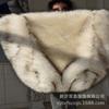 New Women's Fur Vest, Winter Slim-fitting High Imitation Raccoon Hair Medium and Long Fur Coat