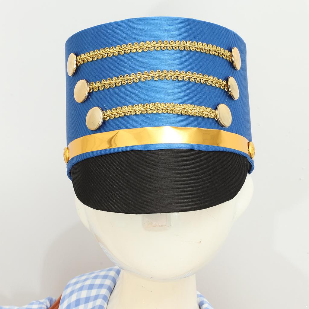 Военная королевская солдатская кепка, головные уборы главного тамбурмажора, головные уборы марширующего оркестра, аксессуары для костюмов для выступлений на Хэллоуин, шляпа-щелкунчик