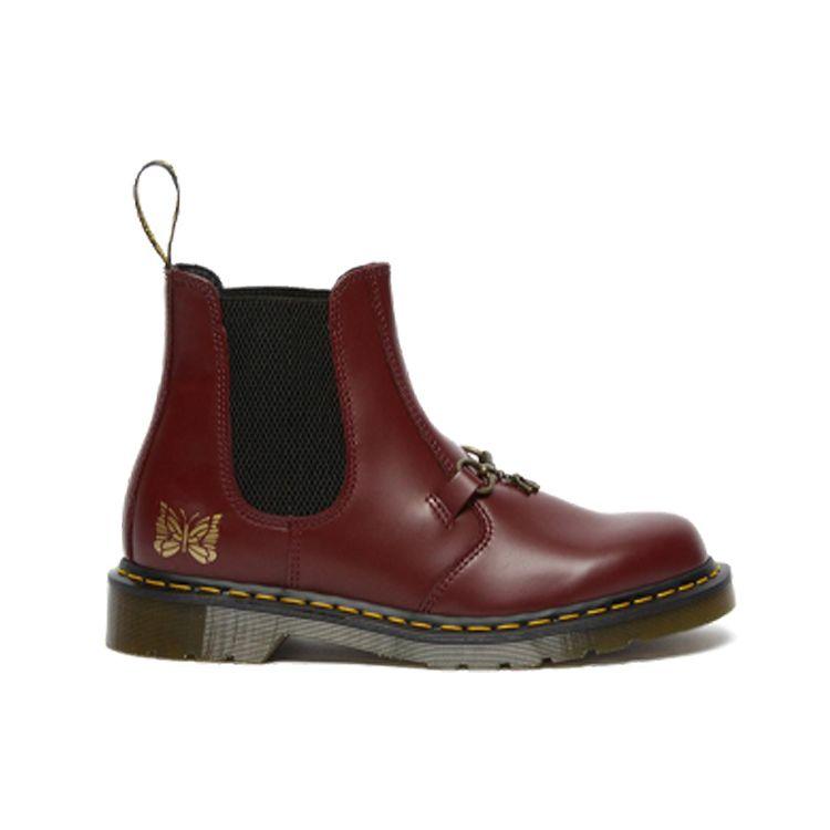 Иглы х Доктор. Martens 2976 Snaffle Chelsea Вишнево-красные Унисекс Кроссовки 26908600