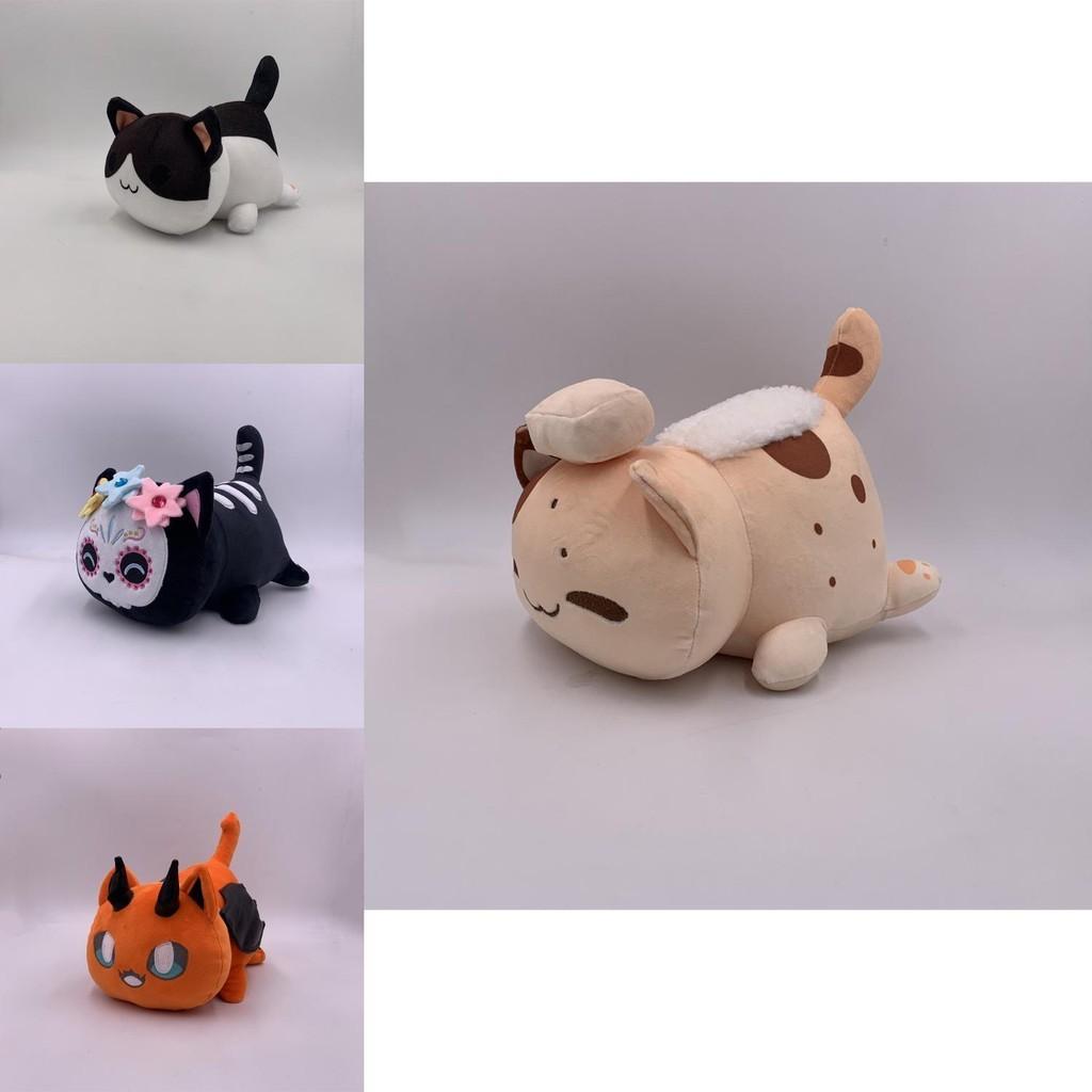 Афмау Кошка Мягкие Плюшевые Игрушки Мягкая Плюшевая Набивная Игрушка для Декора Комнаты Девочек