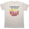 Willie Nelson Unisex Adult Always On My Mind T-Shirt
