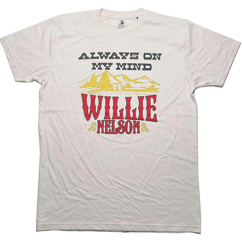Willie Nelson Unisex Adult Always On My Mind T-Shirt