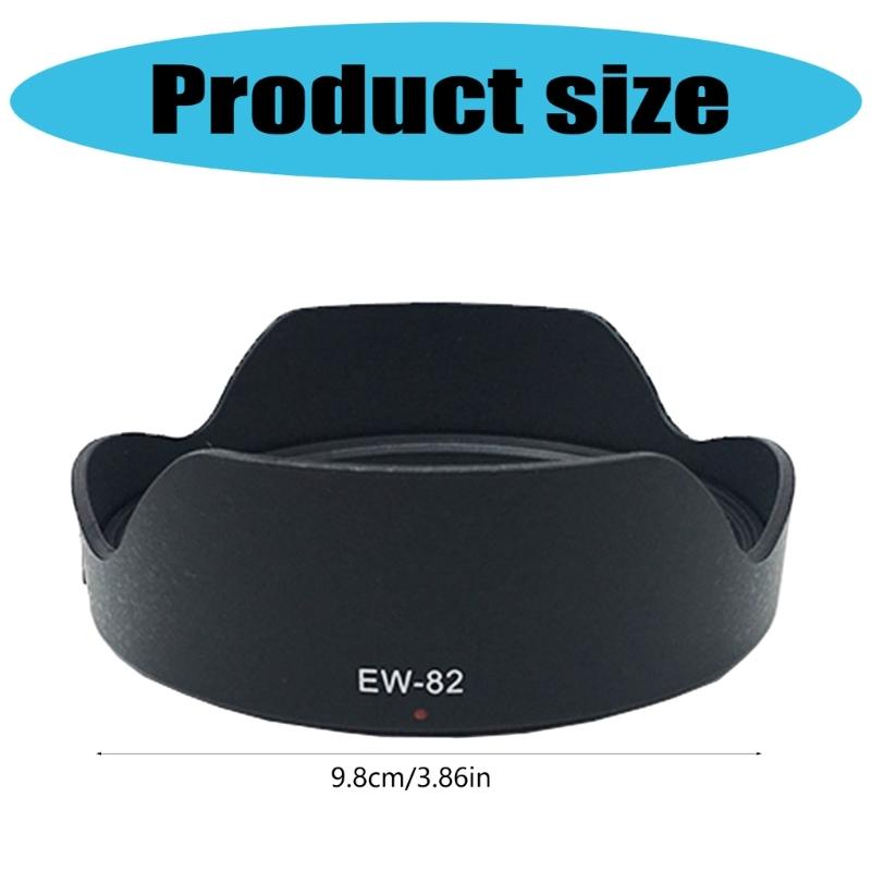 Camera Lens Hood EW-82 Lens Shade Replacement Repair Lens Protector for EF 16-35mm f/1.4 IS Camera Lens
